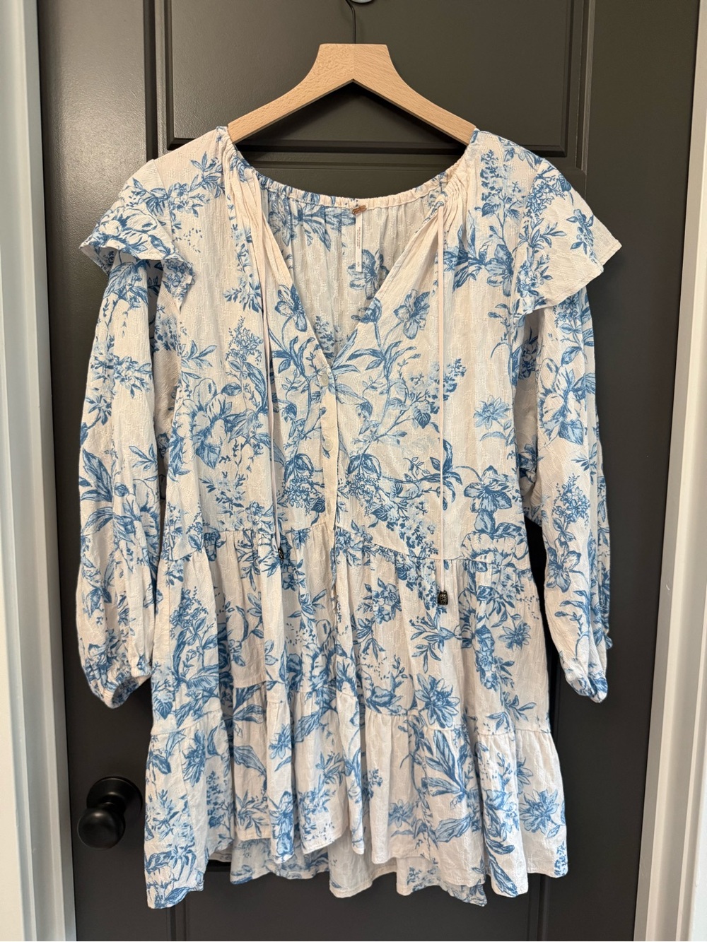 Free People Floral Tunic Dress